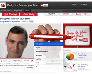 you tube / design the future of your brand