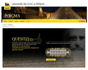 leonardo da vinci a milano_enigma